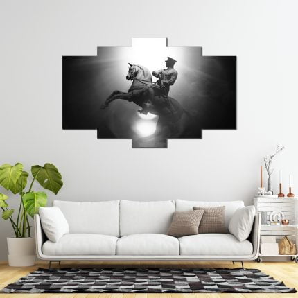 Mustafa Kemal ATATÜRK 5 Parça MDF Tablo